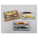 3-1/2' Stainless Steel Pocketknives 6ct