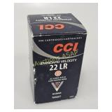 CCI 22LR 40gr Round Nose 500ct Cartridges