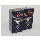 CCI 22LR 40gr Standard Velocity 50ct Cartridges x2