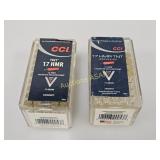 CCI 17HMR TNT JHP 17gr Partial Ammo