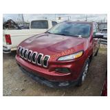 2016 JEEP CHEROKEE Tow# 9008305