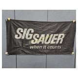 Sig Sauer Licensed Dealer Satin Store Banner