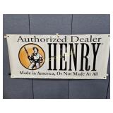 Henry Rifles Authorized Gun Store Dealer Banner