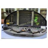 PSE Compound Bow, Arrows, Case & Supplies