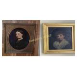 Female Portraits Framed Art