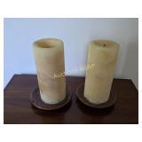 Tall Pillar Candles (2)