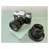 LEICAFLEX SL SLR Camera LEITZ WETZLAR Germany W/Ls