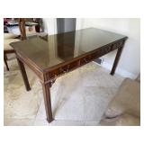 Office Desk with Glass Top