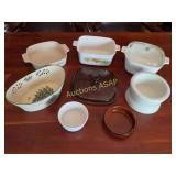Cermic & Glass Bakeware - Casserole & Dessert +