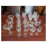 Crystal & Glassware - Wine & Beverage Assorted