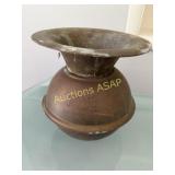 Northern Pacific RailRoad Brass Spittoon