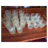Crystal Glassware - 20pc Juice & Beverage