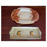 Serving Platters - Baum Bros & Sapota - Fruits