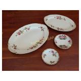 Royal Rose Fine China of Japan Serving Platters +