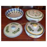 Louisville Stoneware Serving Bowls and Lid Assort