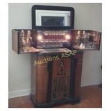 Vintage 1930's Art Deco Radiobar by Philco