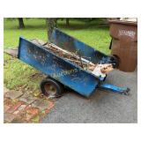 Mower or Small Tractor Wagon w/ Wheelbarrow
