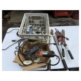 Wet Polisher Joist Hangers, Pruning Shears, Drill