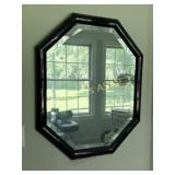 Hollywood Regency style octagonal beveled Mirror