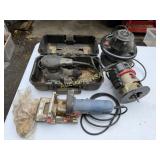 Porter Cable Sander, Craftsman Router, Biscuit Jon
