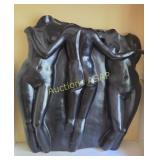 Three Naked Forms Art Relief