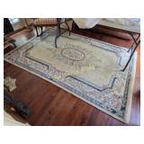 Aubusson Style Floral Area Rug - 63in x 96in