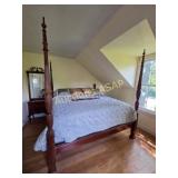 California King Size Four Poster Bed