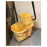 Large Commercial Mop Bucket on Casters