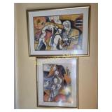 Abstract Artwork of Annemarie Kassin