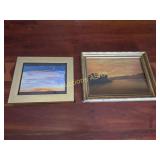 Sunrise & Sunset Framed Art Prints