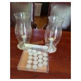 Candle Holders, Shields, Doilies & Tea Lights