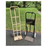 2 Two Wheel Dollies/Hand Trucks