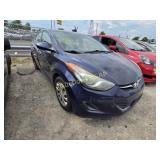2013 HYUNDAI ELANTRA Tow# 20260426M0012