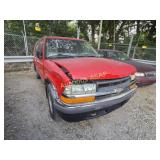 2001 CHEVROLET BLAZER Tow# 20260319M0015