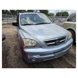 2004 KIA SORENTO Tow# 20260410M0012