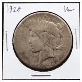 1928 peace dollar