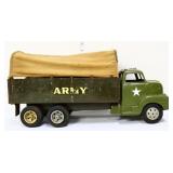 Vntg Marx pressed steel US Army truck
