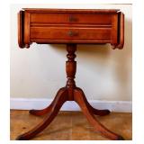 Vintage duncan phyfe silverware chest table