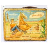 Vintage metal Gene Autry Melody Ranch lunchbox