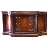 Vintage mahogany 3 drawer 2 door buffet