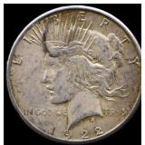 1922S peace dollar