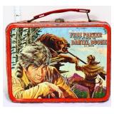 Vntg metal Fess Parker Daniel Boone lunchbox