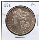 1892 Morgan silver dollar