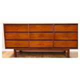 MCM 9 drawer dresser