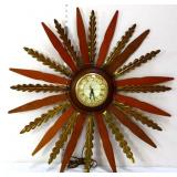 MCM 30in electric United starburst clock
