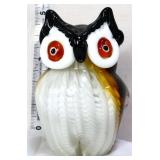 Art glass owl figure