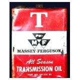 Vintage 2gal Massey Ferguson Transmission OIl can
