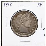 1898 barber half dollar