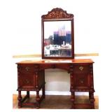 1920s vanity with mirror