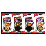 4 sealed Pokemon Destined Rivals booster packs